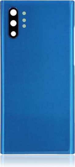Заден Капак Стъклен Обектив За Камера Samsung Galaxy Note 10 Plus 5G Сервизен Комплект Аура Син