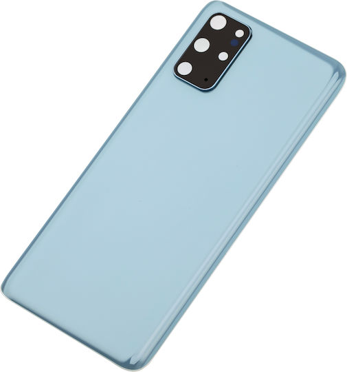 Back Cover Glass Camera Lens Samsung Galaxy S20 Plus 5g No Logo Aftermarket Plus Cloud Blue