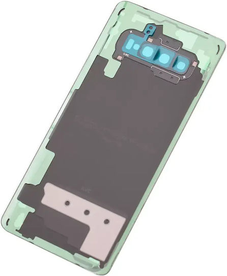 Back Cover Glass Camera Lens Samsung Galaxy S10 Plus Service Pack Prism Black