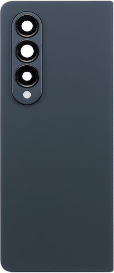 Back Cover Glas Kameraobjektiv Samsung Galaxy Z Fold 4 Service Pack Grau-Grün