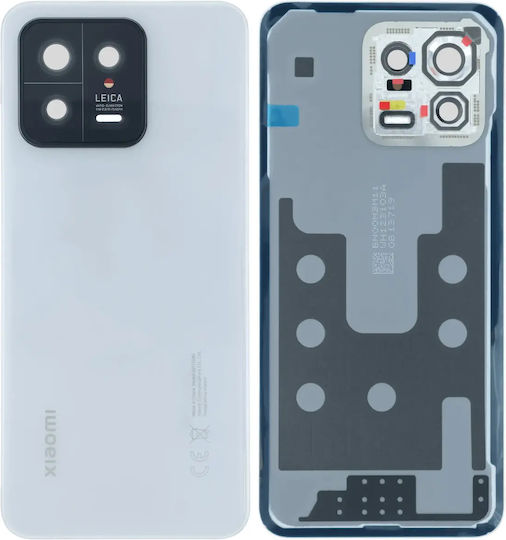 Sticlă Spate Xiaomi 13 Service Pack Albă
