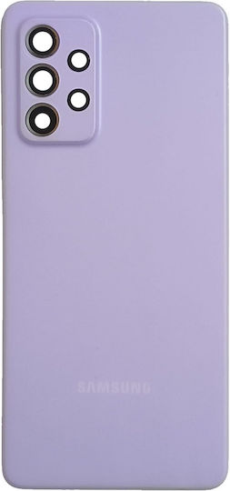 Back Cover Glass Camera Lens Samsung Galaxy A52s A528 2021 Service Pack Awesome Violet
