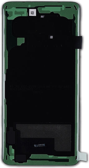 Rückseitiges Glas Kameraobjektiv Samsung Galaxy S10 Service Pack Prisma Schwarz