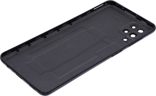 Задно Стъкло Капак Обектив Камера Samsung Galaxy A12 A125 2020 Следпазарен Плюс Черен