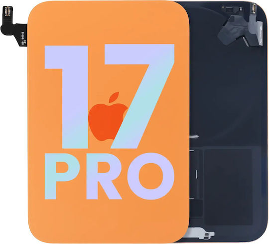 Back Glass W Magsafe Magnet & Nfc & Flashlight Flex für iPhone 17 Pro Echtes OEM Kosmisches Orange