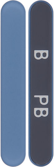 5g Glass Edge Strip Iphone 14 14 Plus Blue