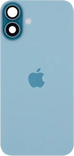 Sticlă Spate Cu Magneți Magsafe Nfc Și Lanternă Flex iPhone 16 Plus Pachet Service Teal