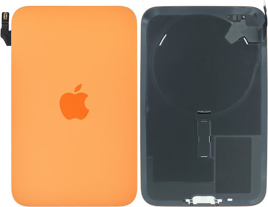 Back Glass W Magsafe Magnet & Nfc Iphone 17 Pro Max Service Pack Cosmic Orange