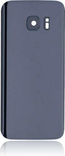 Rückseitiges Glas Kameralinse Samsung Galaxy S7 Service Pack Schwarz Onyx