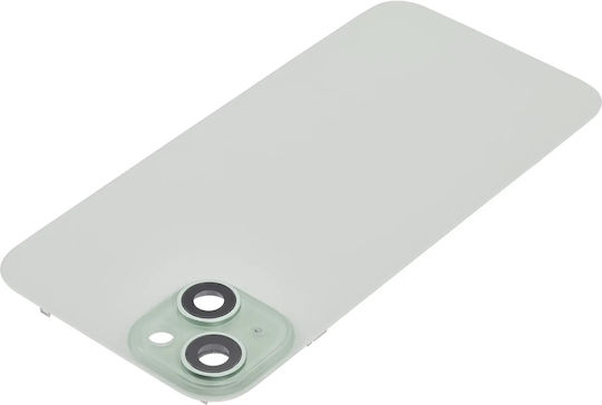 Back Glass W Magsafe Magnet Iphone 15 Plus No Logo Aftermarket Green