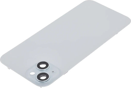Back Glass W Magsafe Magnet Iphone 15 Plus No Logo Aftermarket Blue