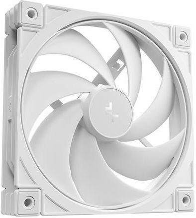 FD12 Wh V2 Case Fan 120mm (2500rpm / 79cfm) Without LED Lighting and 4-Pin PWM Connection White Edition