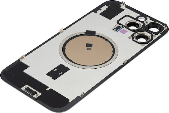 Back Glass W Magsafe Magnet Iphone 16 Pro Max No Logo Aftermarket Natural Titanium