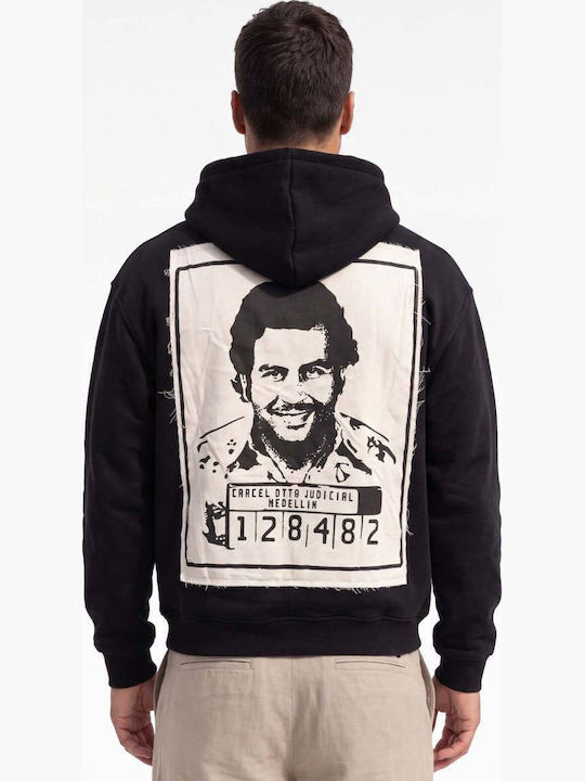 Hooded Black Sweatshirt