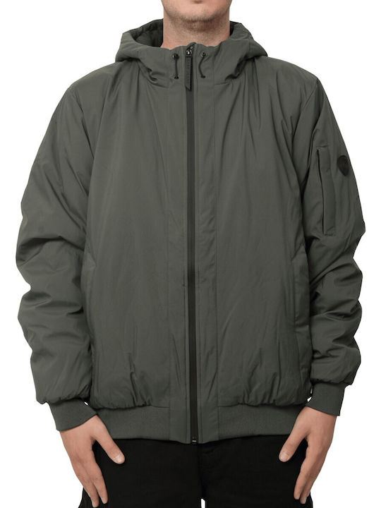 Denim Jacke Khaki