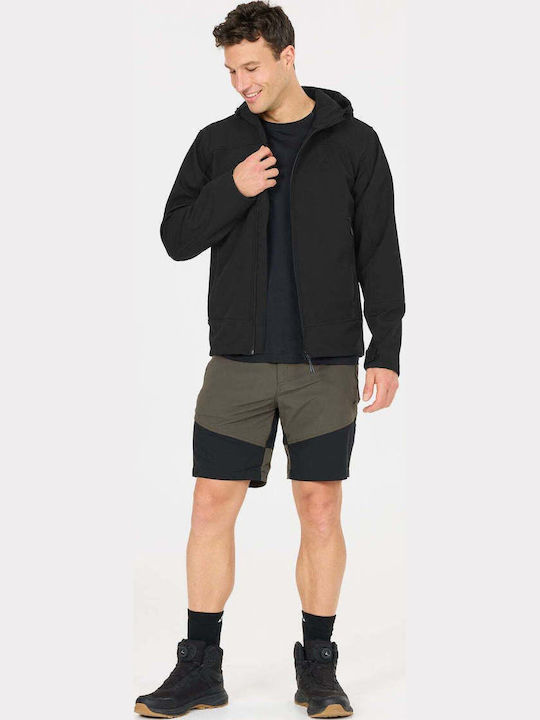 Χειμωνιάτικο Μπουφάν Softshell Αδιάβροχο και Αντιανεμικό Black