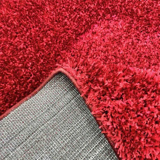 SpitiBazaar 170x220cm Shaggy Γούνινο Μπορντό SpitiBazaar 170x220cm Shaggy Γούνινο Μπορντό
