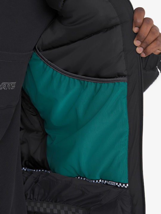Winter Hardshell Waterproof and Windproof Jacket Black