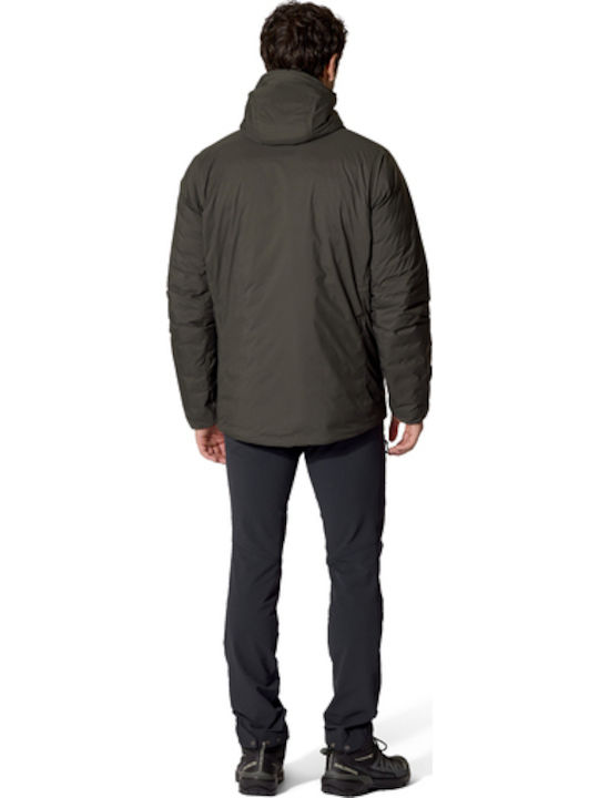 Microlight Herren Jacken Puffer Wasserdicht Dunkle Armee