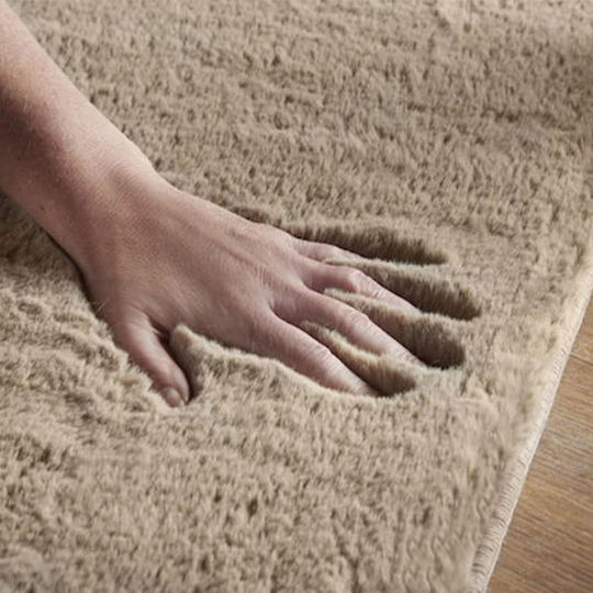 SpitiBazaar 180x280cm Αντιολισθητικό Γούνινο Μόκα SpitiBazaar 180x280cm Αντιολισθητικό Γούνινο Μόκα