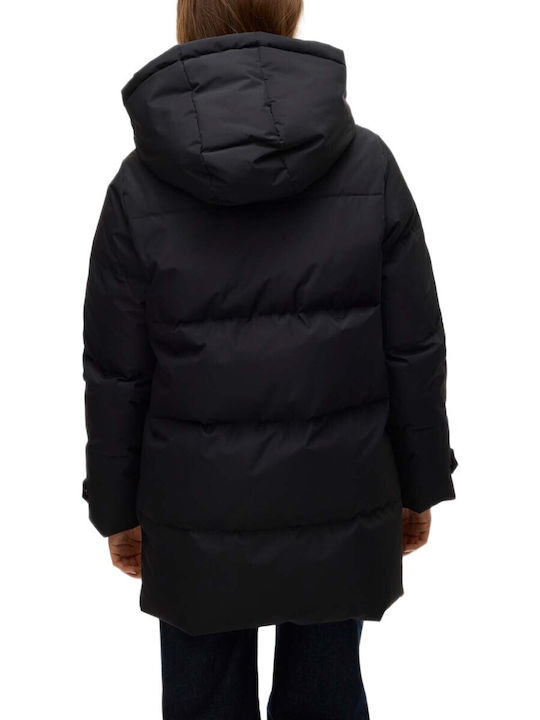 Vero Moda Long Women's Puffer Jacket for Winter Black