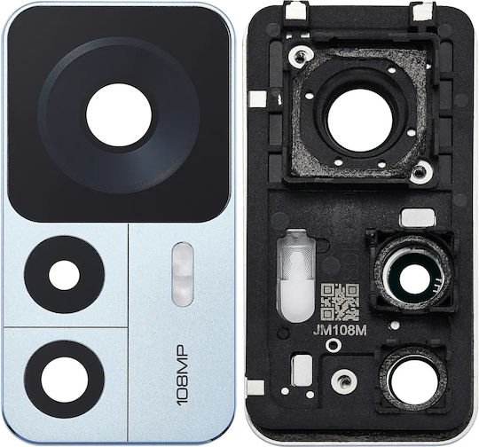 Back Camera Lens Bracket Bezel Fo Xiaomi 12t 2 Piece Set Blue