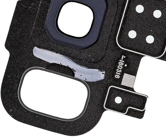 Back Camera Lens Bracket Bezel Samsung Galaxy S9 Midnight Black
