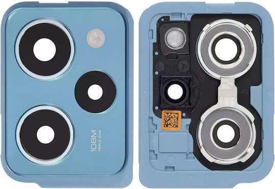 Back Camera Lens Bracket Bezel Xiaomi Redmi Note 12 Pro Speed Blue Poco X5 Pro 5g