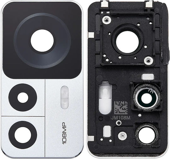 Back Camera Lens Bracket Bezel Fo Xiaomi 12t 2 Piece Set Silver