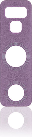Back Camera Lens Glass Only Adhesive Samsung Galaxy Note 9 Lavender Purple