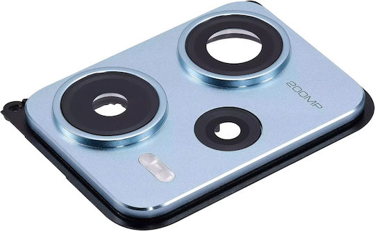 Back Camera Lens Bracket Bezel Xiaomi Redmi Note 12 Pro Plus Iceberg Blue