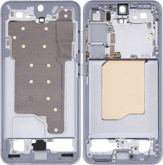 Mid-frame Housing Samsung Galaxy S25 5g Us & International Version Icy Blue