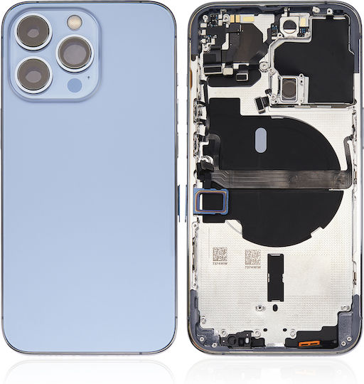 Back Housing W Kleine Teile Iphone 13 Pro Eu Global Version Aftermarket Plus Sierra Blau