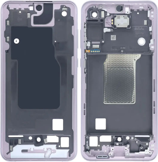 Mid-frame Housing Samsung Galaxy A55 5g A556 2024 Service Pack Lilac