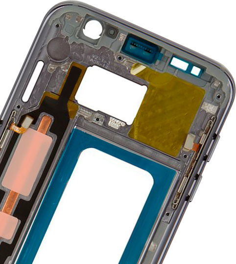 Mid-frame Housing Samsung Galaxy S7 Small Parts Black
