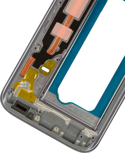 Mid-frame Housing Samsung Galaxy S7 Small Parts Black