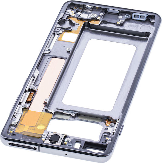 Mid-frame Housing Samsung Galaxy S10 Plus Small Parts Prism Black