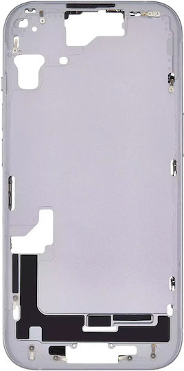 Mid-frame Housing W Small Parts Iphone 15 Eu Global Version Aftermarket Plus Blue