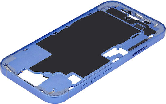 Mid-frame Housing Power Volume Button Iphone 16 Eu Global Version Aftermarket Plus Ultramarine