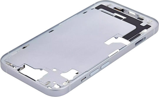Mid-frame Housing W Small Parts Iphone 15 Eu Global Version Aftermarket Plus Blue