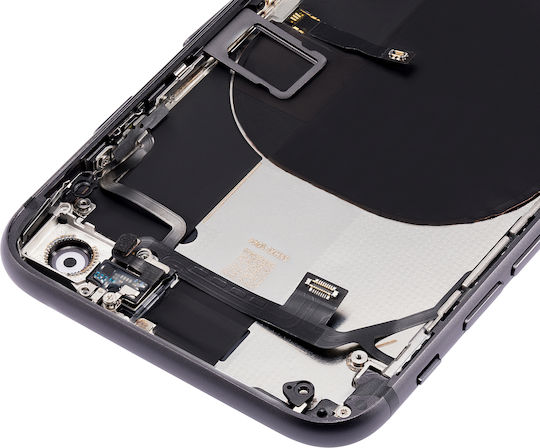 Back Housing Small Components Pre-installed Iphone 8 No Logo Aftermarket Plus Space Gray