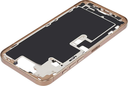 Mid-frame Housing Power Volume Button Iphone 16 Pro Max Eu Global Version Aftermarket Plus Desert Titanium