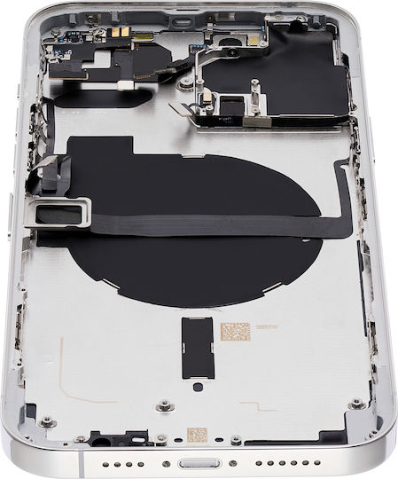 Back Housing W Small Parts Iphone 13 Pro Max Eu Global Version Aftermarket Plus Silver