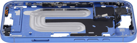 Mid-frame Housing Power Volume Button Iphone 16 Eu Global Version Aftermarket Plus Ultramarine