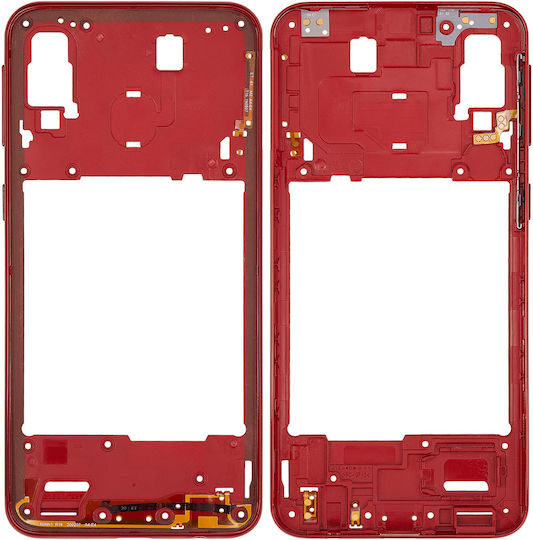 Mid-frame Housing Samsung Galaxy A40 A405 2019 Aftermarket Plus Coral