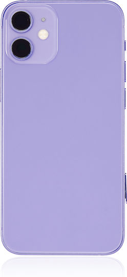 Back Housing W Small Parts Iphone 12 Mini Eu Global Version Aftermarket Plus Purple