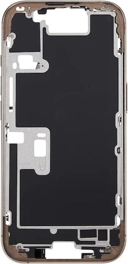 Mid-frame Housing Power Volume Button Iphone 16 Pro Eu Global Version Aftermarket Plus Desert Titanium
