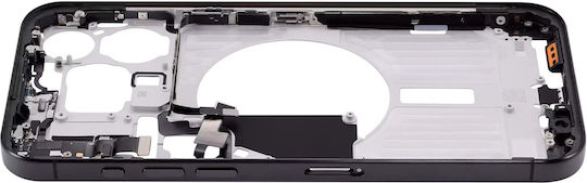 Mid-frame Housing W Small Parts Iphone 15 Pro Max Eu Global Version Aftermarket Plus Black Titanium