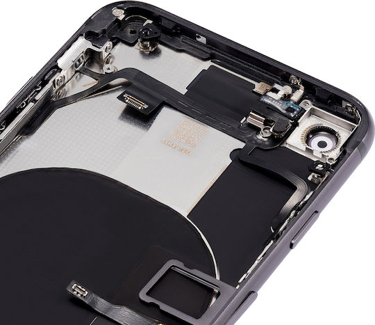 Back Housing Small Components Pre-installed Iphone 8 No Logo Aftermarket Plus Space Gray