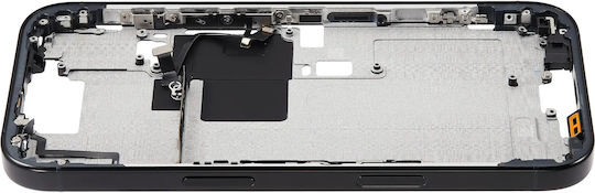 Mid-frame Housing Power Volume Button Iphone 16 Pro Us Version Aftermarket Plus Black Titanium